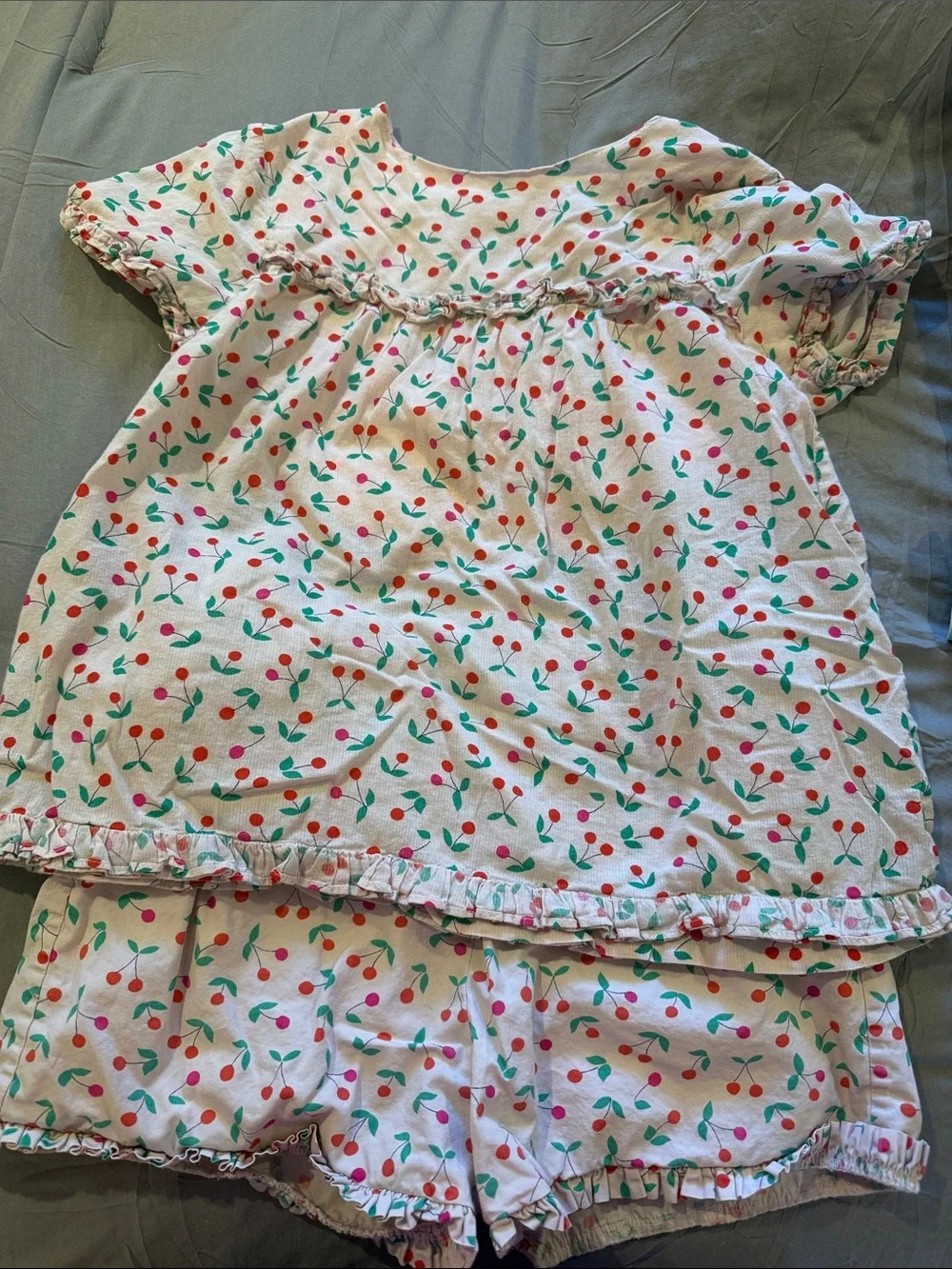 Mini Boden Cherry Matching Set